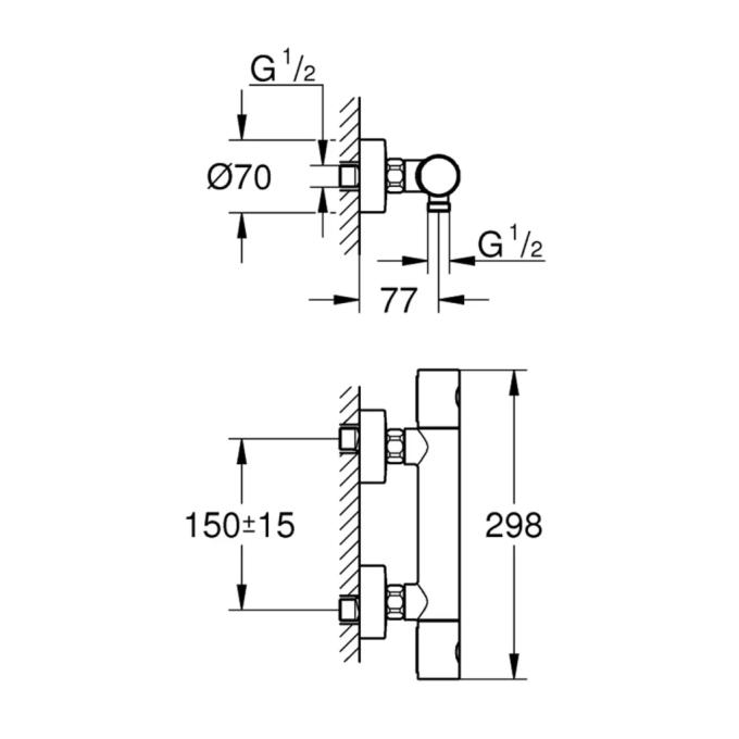 Grohe QuickFix 34773000