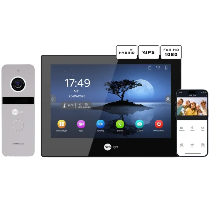 Neolight ALPHA Hybrid Black + SOLO FHD Silver