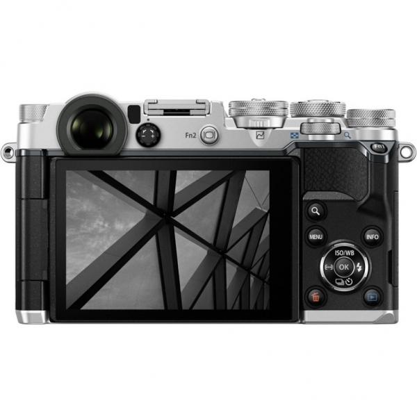 Цифровой фотоаппарат OLYMPUS PEN-F Pancake Zoom 14-42 Kit silver/black V204061SE000