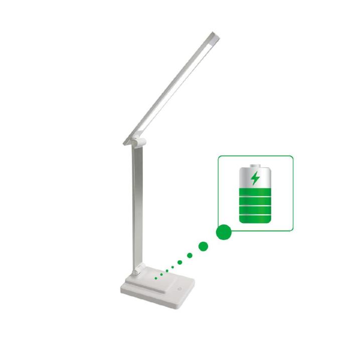 Євросвітло LED акумуляторна Ridy-10-2-PWR 10 Вт біла