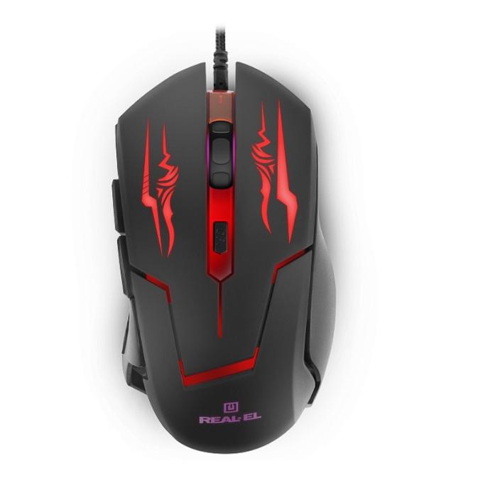 REAL-EL RM-520 Gaming, black
