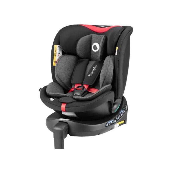 Lionelo LO-NAVY I-SIZE BLACK RED