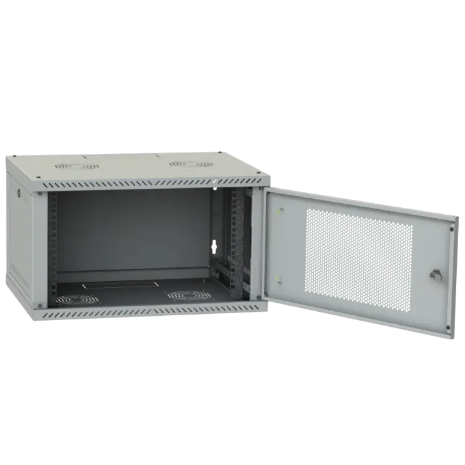 Ipcom IPCOM 4U 600x350 дверь перфорация (серая)