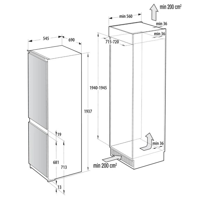 Gorenje NRKI619D61WFE
