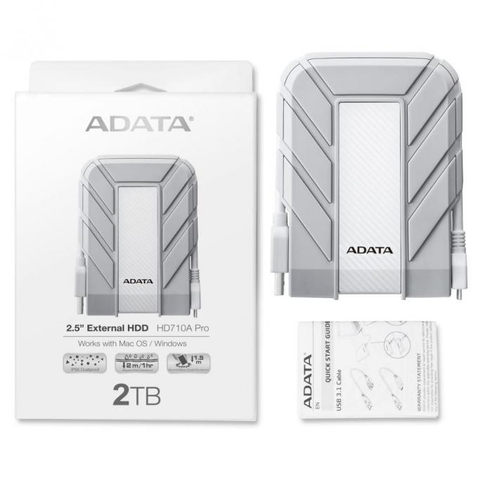Внешний жесткий диск ADATA AHD710AP-1TU31-CWH