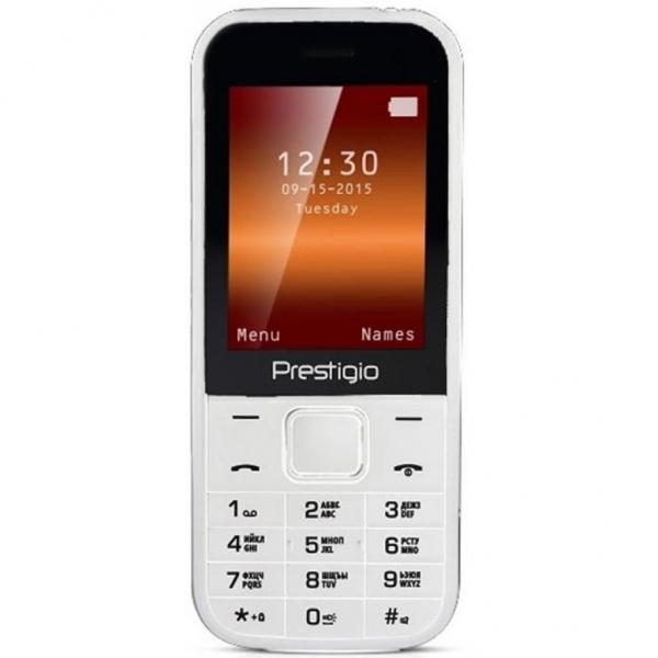 Мобильный телефон PRESTIGIO 1240 Duo White PFP1240DUOWHITE
