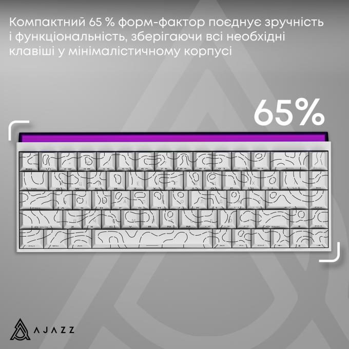 Ajazz NK68-R-S-W