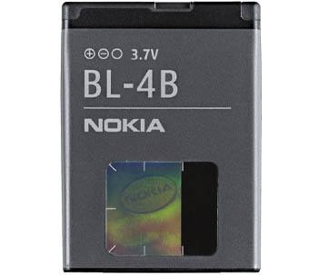 Аккумуляторная батарея Nokia BL-4B EURO BL-4B