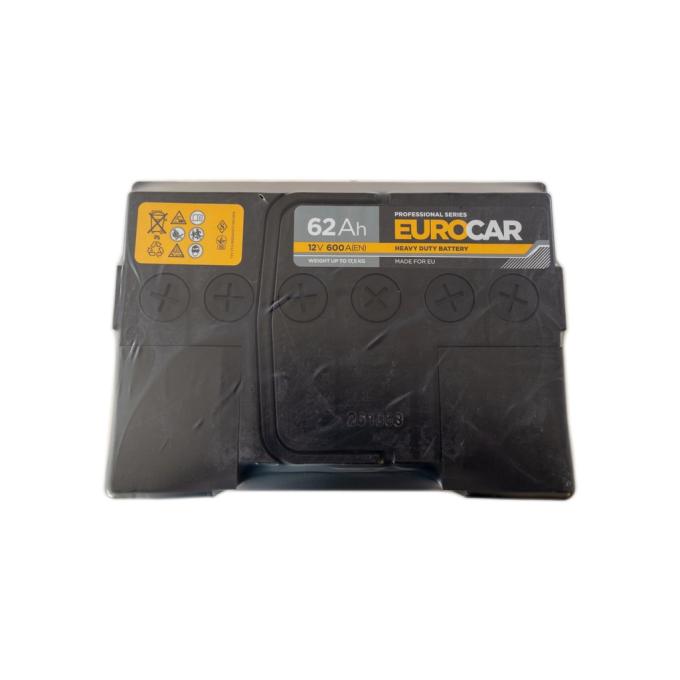 EUROCAR 6СТ-62АЗ (1) (+/-) (L2) 600А 12V (E)