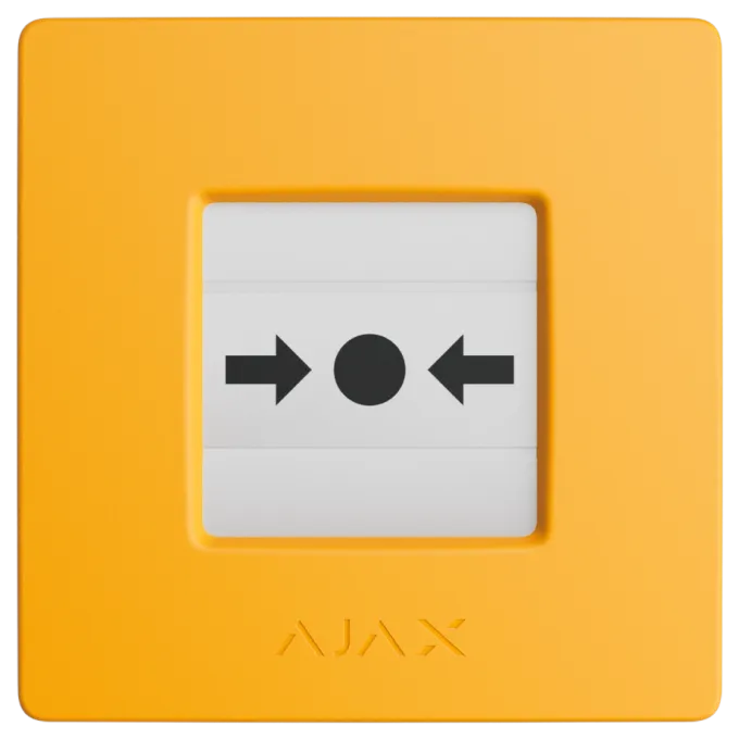 Ajax Manual Call Point (Yellow) ручний бездротовий