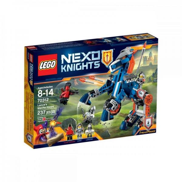 Конструктор LEGO Nexo Knights Ланс и его механический конь (70312) LEGO 70312