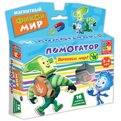 Настольная игра Vladi Toys Фиксики Помогатор 16 магнитов VT3102-01