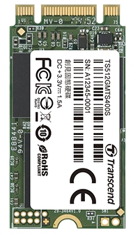 Твердотільний накопичувач SSD M.2 Transcend MTS400 64GB 2242 SATA MLC TS64GMTS400S