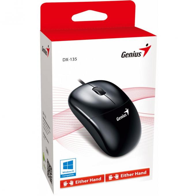 Мышка Genius DX-135 USB, Black 31010236100