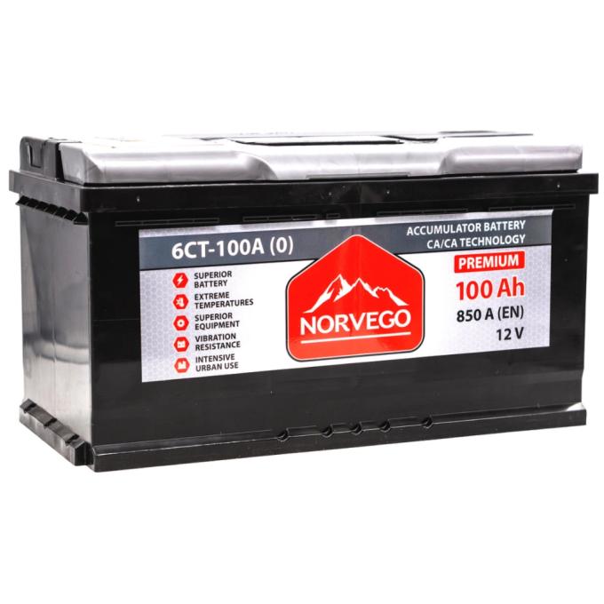 NORVEGO ВЕСТА Premium 100A +прав (0) (850 пуск)