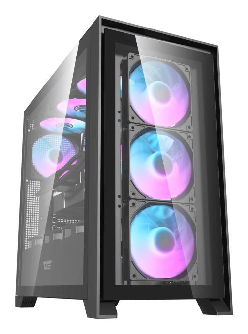 DARKFLASH DRX90 GLASS BLACK