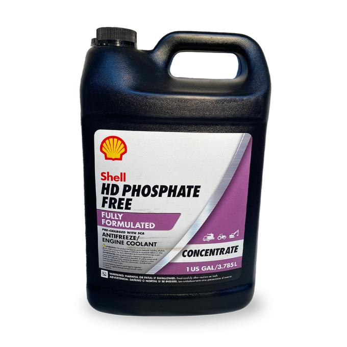 SHELL HD Phosphate Free Antifreeze / Coolant 50/50, 3,78