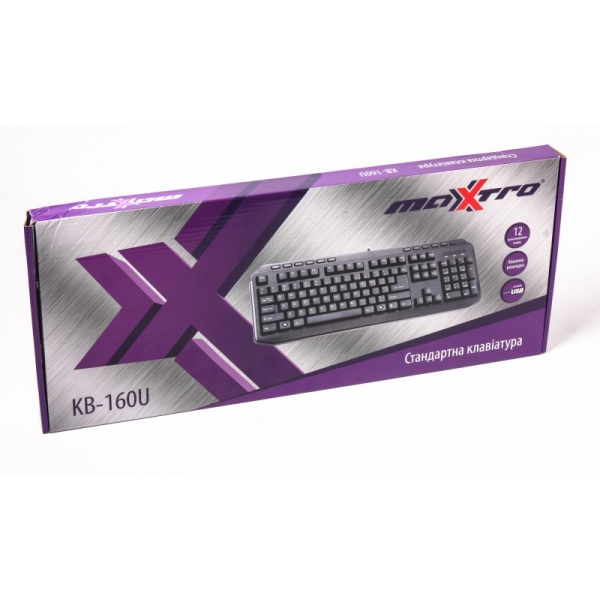 Клавиатура MAXXTRO KB-160 U