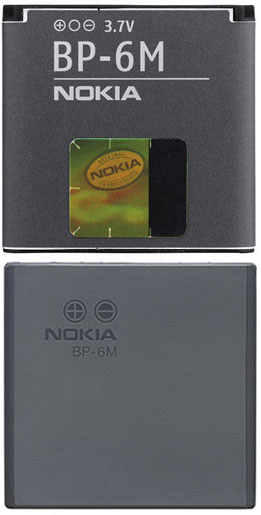 Аккумуляторная батарея Nokia BP-6M АКБ Nokia BP-6M