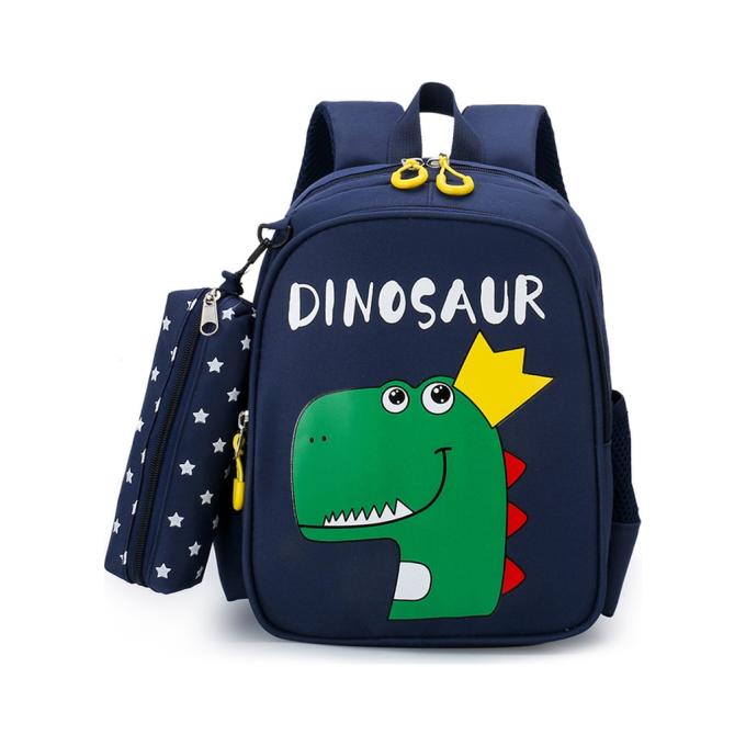 Evo-kids 2418-24 Dark Blue Dinosaur