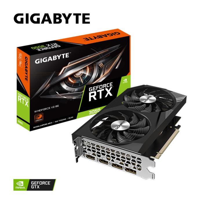 GIGABYTE GV-N3050WF2V2-8GD