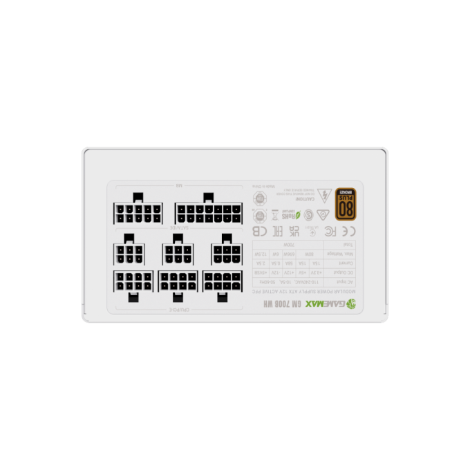 GAMEMAX GM 700B WH Fully-modular New