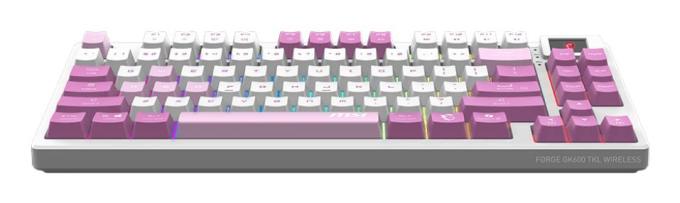 MSI FORGEGK600 TKL W VIOLETUA