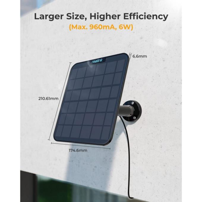 Reolink Solar Panel 2 Black