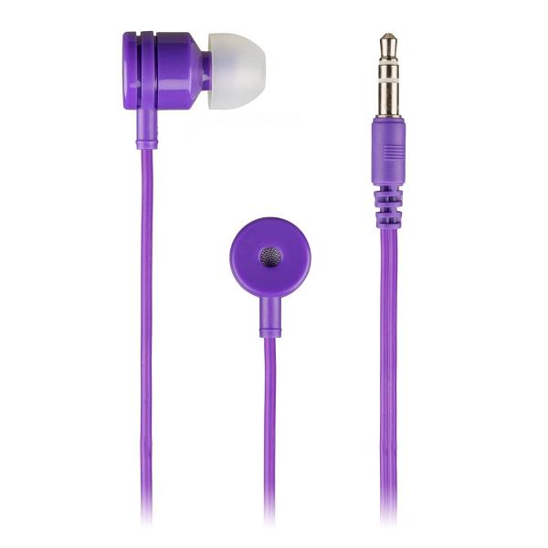 Наушники KitSound Vibes Earphones Purple KSVIBPU