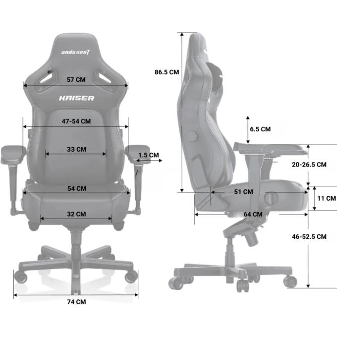 Anda Seat AD12YDDC-XLL-20-G-CF