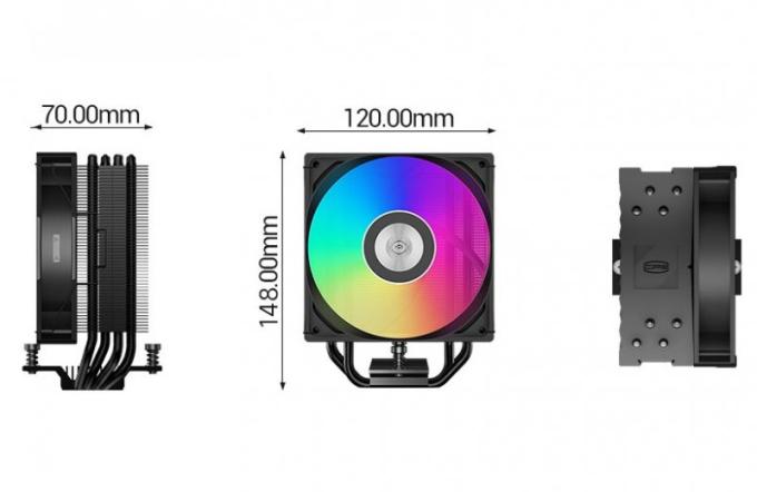 PCcooler RT400 ARGB BK