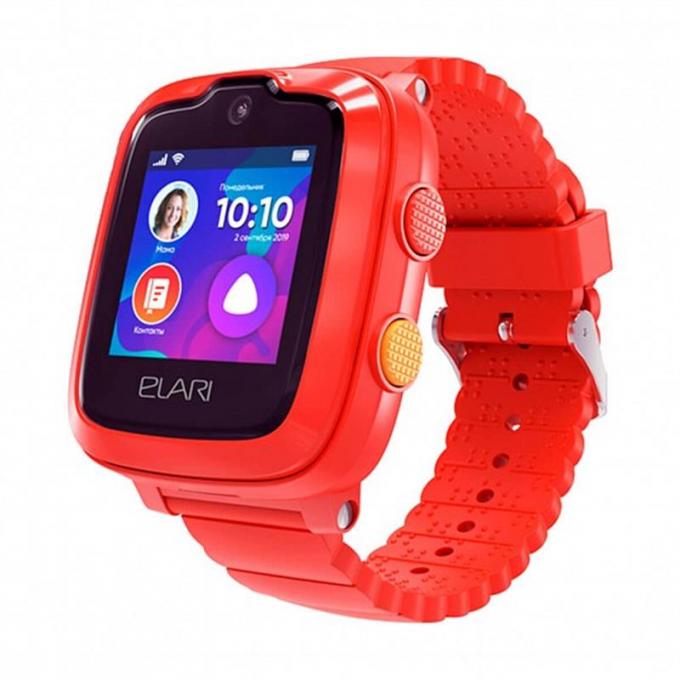 Детские смарт-часы Elari KidPhone 4G Red KP-4GR