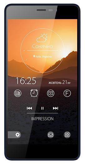 Смартфон Impression ImSmart C551 Dual Sim Black; 5.5" (1280х720) IPS / MediaTek MT6580А / камера 13 Мп + 8 Мп / ОЗУ 2 ГБ / 16 ГБ встроенной + microSD до 32 ГБ / 4G (LTE) / Bluetooth, Wi-Fi / GPS / ОС Android 6.0 (Marshmallow) / 155.5 x 77.2 x 9.9 мм / 6200 мАч / черный