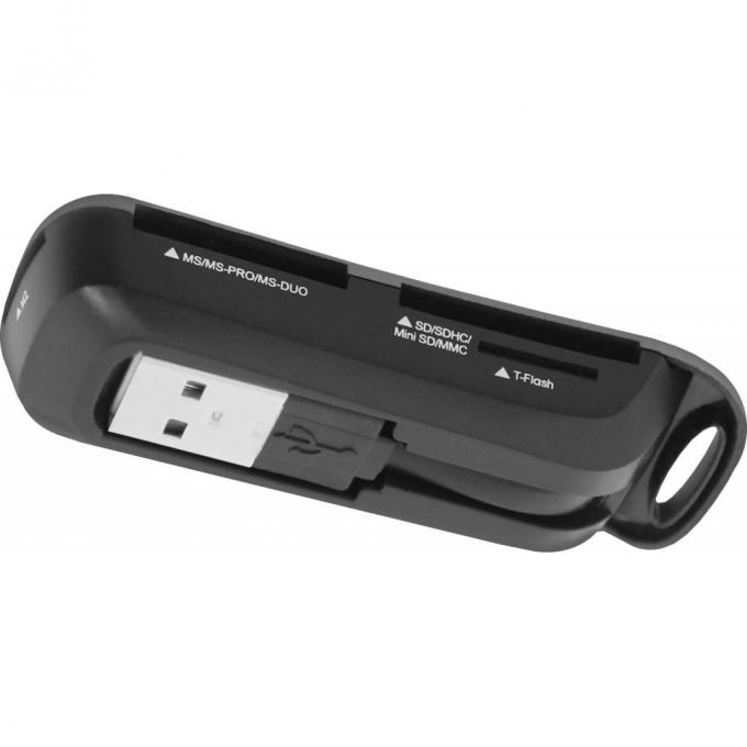 Считыватель флеш-карт Defender Ultra Rapido USB 2.0 black 83261