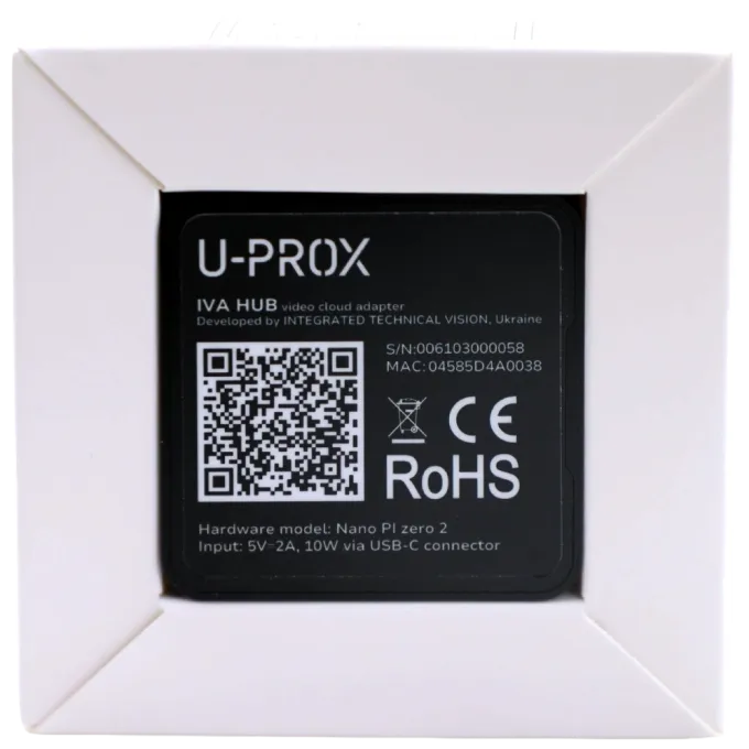 U-Prox IVA HUB cloud adapter