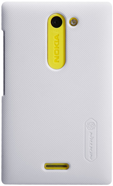 Чехол Nillkin Nokia Asha 502 - Super Frosted Shield White