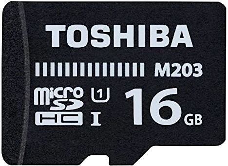 MicroSDHC 16GB UHS-I Class 10 Toshiba M203 + SD-адаптер THN-M203K0160EA
