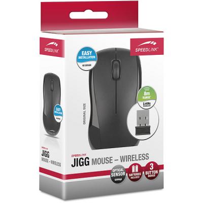 Мышка Speedlink Jigg SL-6300-BK/US Black USB