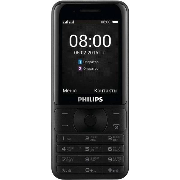 Philips Xenium E181 Dual Sim Black CTE181BK