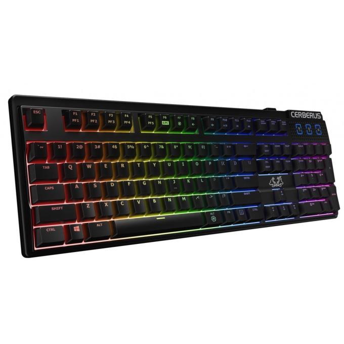 Клавиатура ASUS Cerberus Mech RGB UKR black 90YH0193-B2QA00