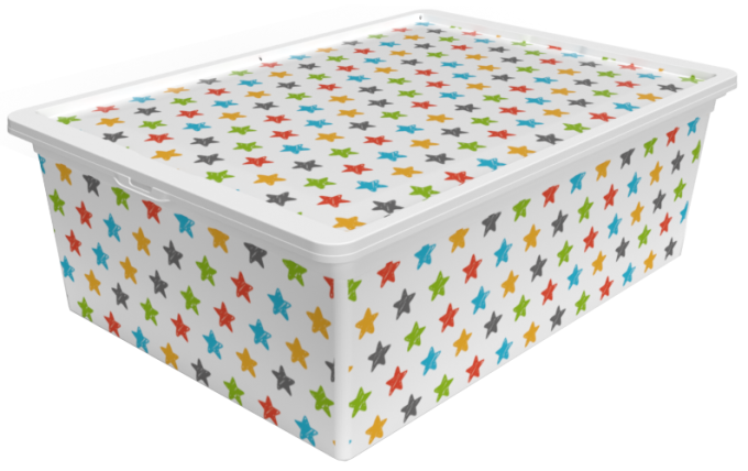 QUTU TREND BOX с/к COLORED STAR 25л.