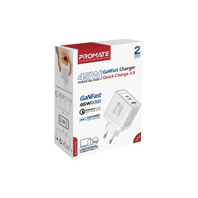 Promate powerport-45.white