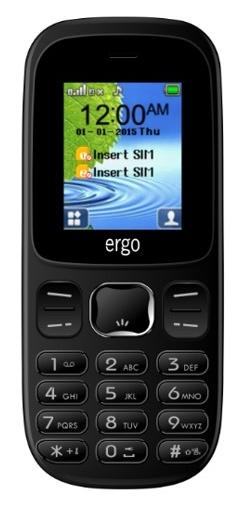 Мобильный телефон Ergo F180 Start Black