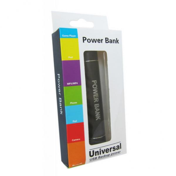 Батарея универсальная Smartfortec PBK-2600 black 43751