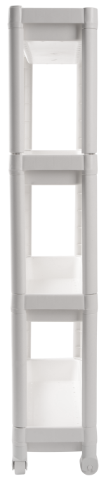 VIOLET HOUSE 6014 Long Shelf 4 пол. WHITE 54*
