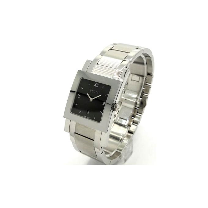 Gucci 7905M 17935 BLK/STEEL/BRACELET