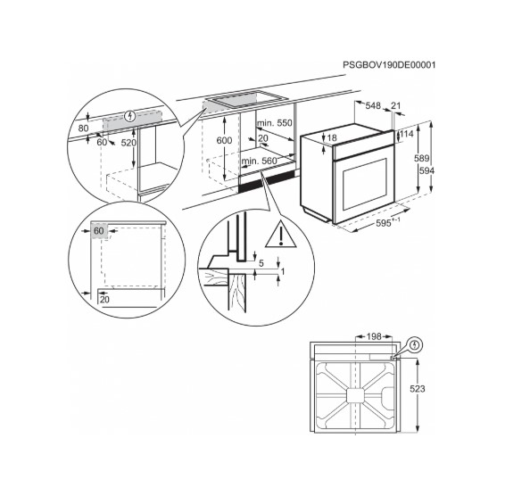 ELECTROLUX EOE8P39H
