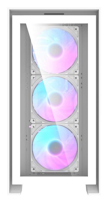 DARKFLASH DRX90 GLASS WHITE