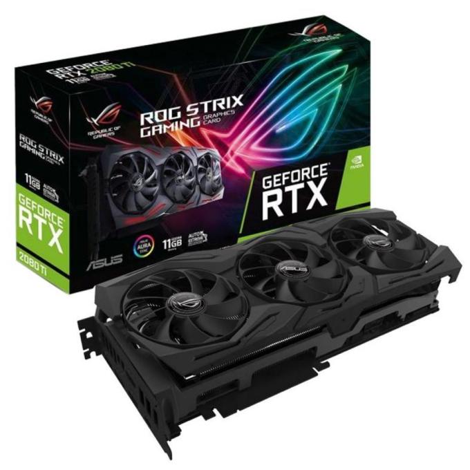 Видеокарта ASUS ROG-STRIX-RTX2080TI-11G-GAMING