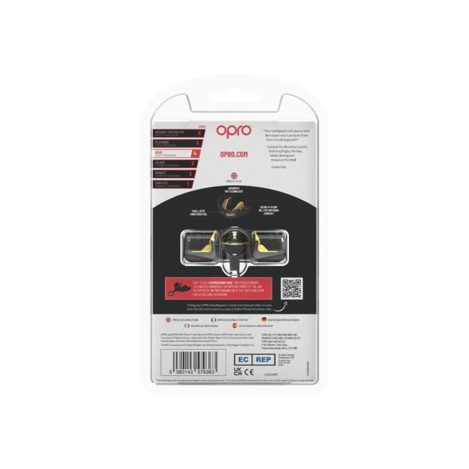 Opro Gold_Braces_Bl/Gold